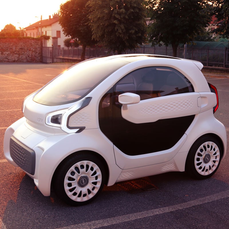 LSEV: primer automóvil del mundo impreso en 3D y producido en masa