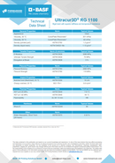 Resina BASF Ultracur3D RG 1100