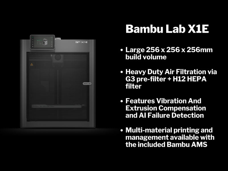 Impresora 3D Bambu Lab X1E